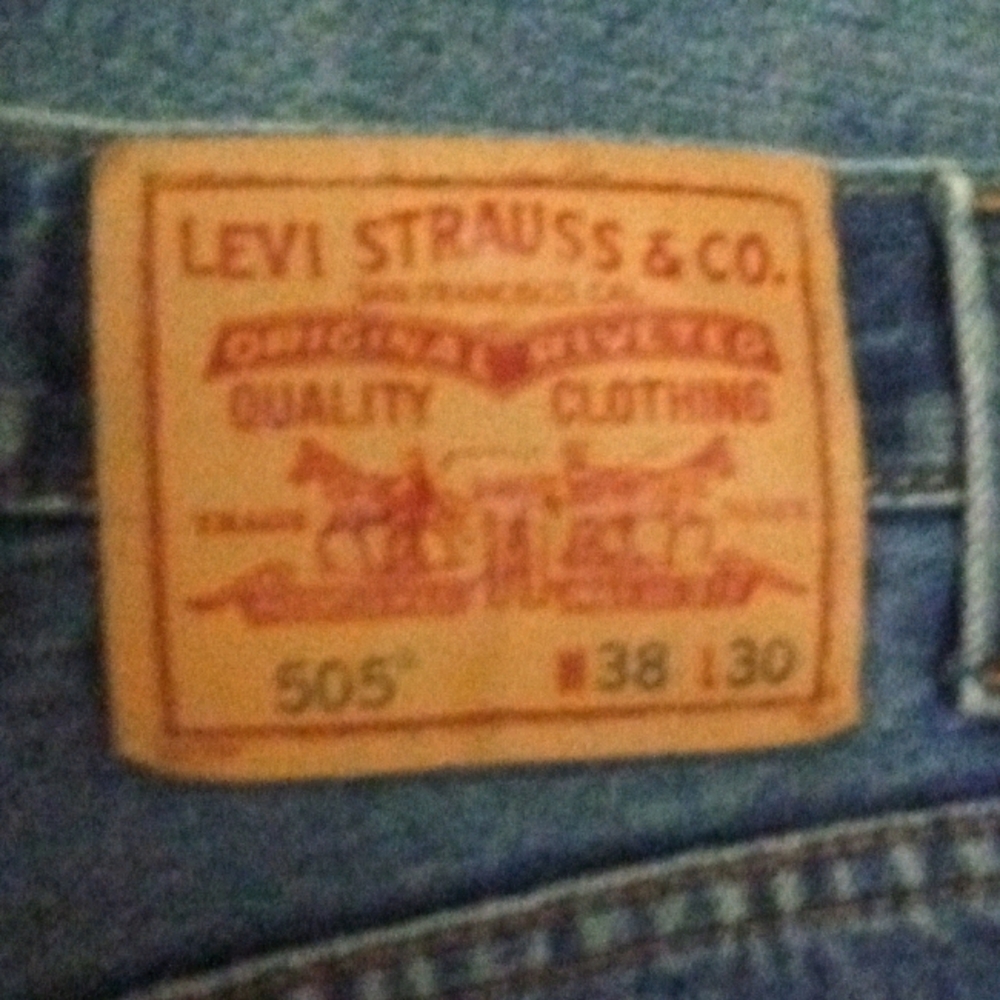 Levis 505 regular fit jeans